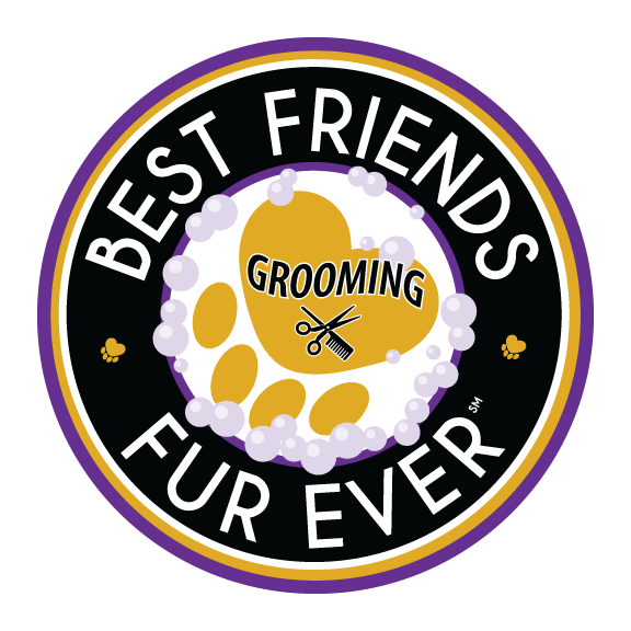 Best Friends Fur Ever Grooming Logo