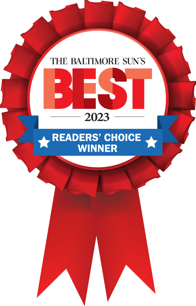 The Baltimore Sun Best 2023 Readers Choice Award 2023
